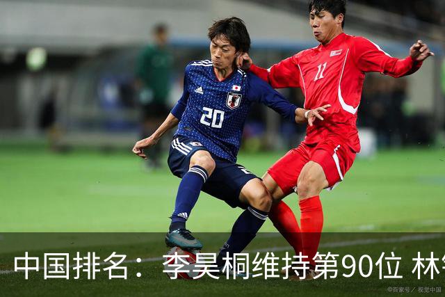中国排名：李昊桐维持第90位 林钰鑫大幅提升